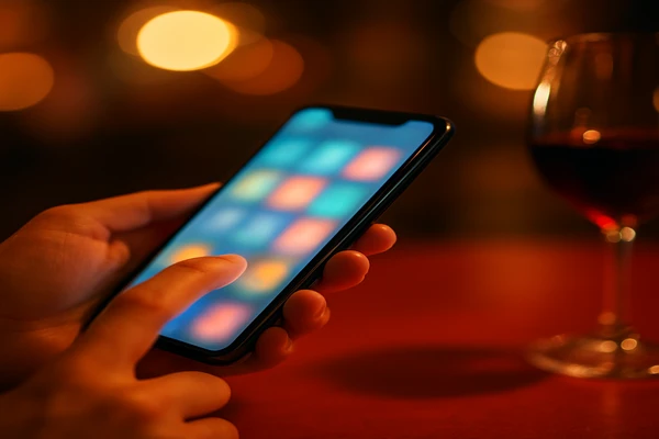 হাতের স্মার্টফোন নিয়ে একজন ব্যবহারকারী ডিজিটাল প্ল্যাটফর্মটি সহজে ব্যবহার করছেন